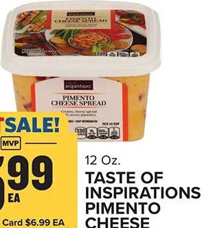 TASTE OF INSPIRATIONS PIMENTO CHEESE