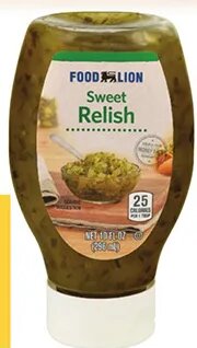 FOOD LION SWEET RELISH