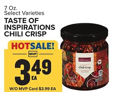 TASTE OF INSPIRATIONS CHILI CRISP