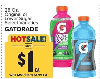 Gatorade at Food Lion
