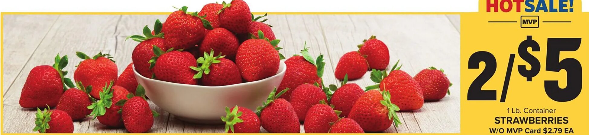 Strawberries at Food Lion
