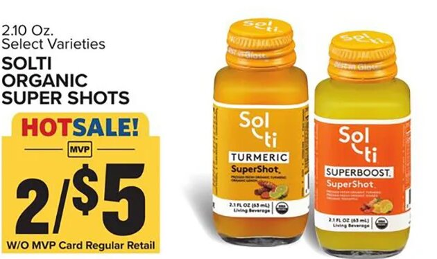 SOLTI ORGANIC SUPER SHOTS