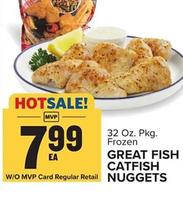 GREAT FISH CATFISH NUGGETS