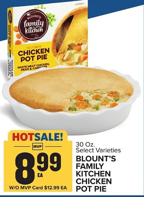 BLOUNT'S FAMILY KITCHEN CHICKEN POT PIE