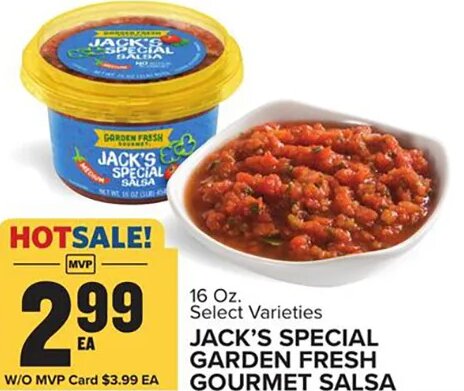 JACK'S SPECIAL GARDEN FRESH GOURMET SALSA