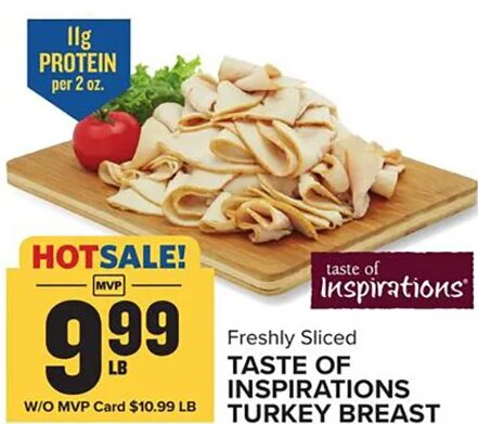 Taste of Inspirations Turkey Breast at Food Lion