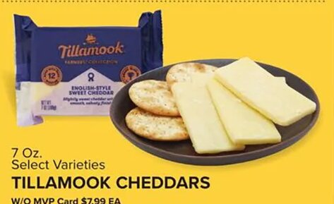 Tillamook Cheddars at Food Lion
