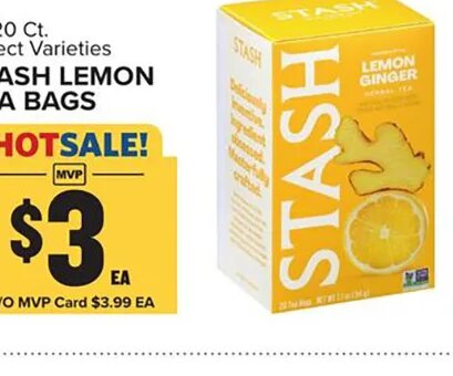 Stash Lemon Tea Bags at Food Lion