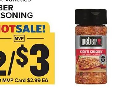 WEBER SEASONING