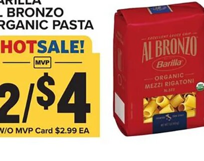 Barilla Al Bronzo Organic Pasta at Food Lion