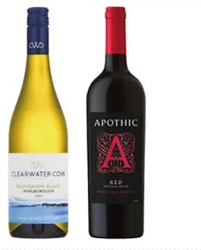Apothic or Clearwater Cove Wine at Food Lion