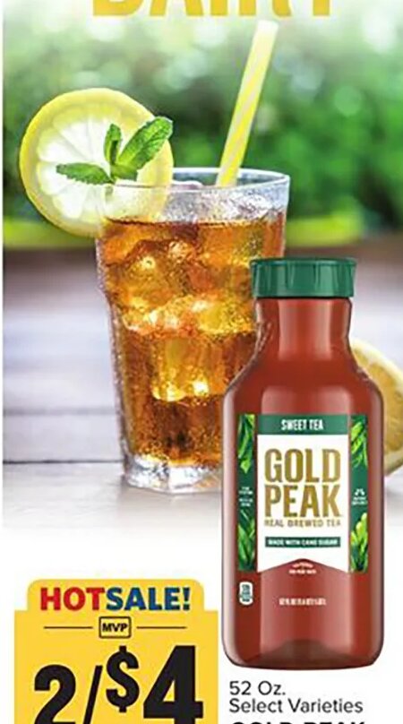 Gold Peak Iced Tea at Food Lion