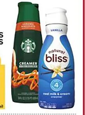 NATURAL BLISS OR STARBUCKS CREAMER