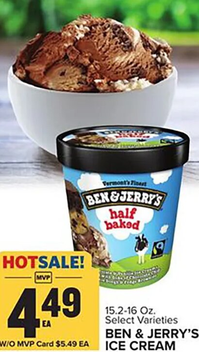 Ben & Jerry's Ice Cream at Food Lion