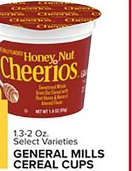 GENERAL MILLS CEREAL CUPS