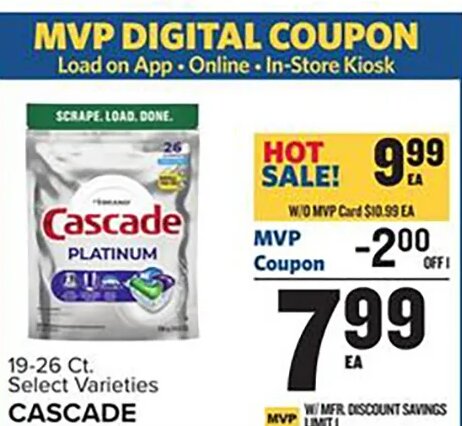 Cascade at Food Lion