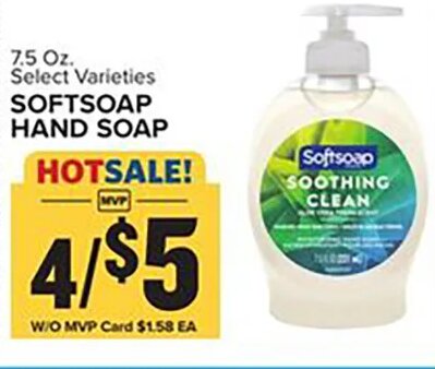 SOFTSOAP HAND SOAP