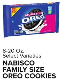 NABISCO FAMILY SIZE OREO COOKIES