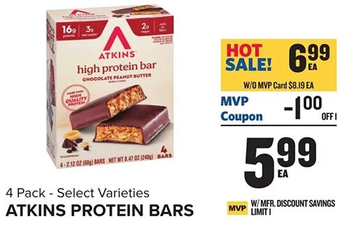 ATKINS PROTEIN BARS