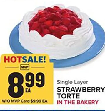 STRAWBERRY TORTE