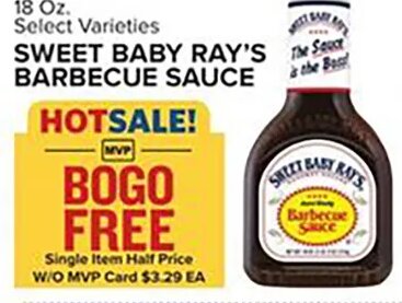 Sweet Baby Ray's Barbecue Sauce at Food Lion