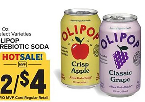 Olipop Prebiotic Soda at Food Lion