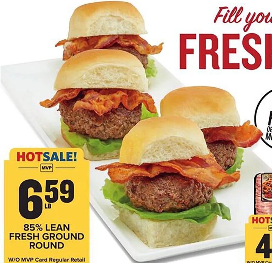 85% LEAN FRESH GROUND ROUND