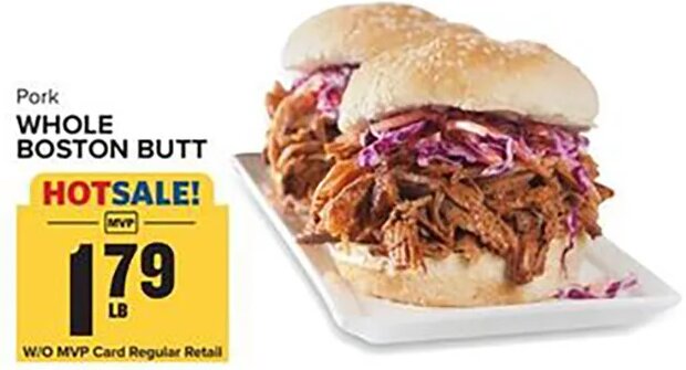 Whole Boston Butt at Food Lion