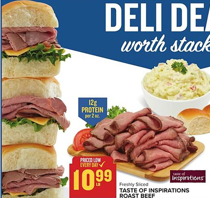 TASTE OF INSPIRATIONS ROAST BEEF