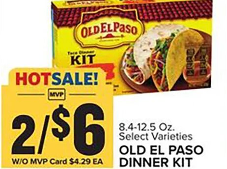 OLD EL PASO DINNER KIT