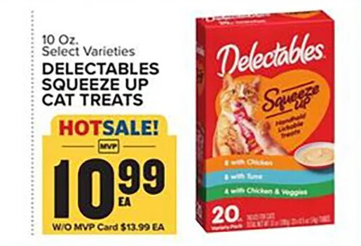 DELECTABLES SQUEEZE UP CAT TREATS