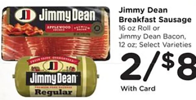 Jimmy Dean Breakfast Sausage at Fred Meyer