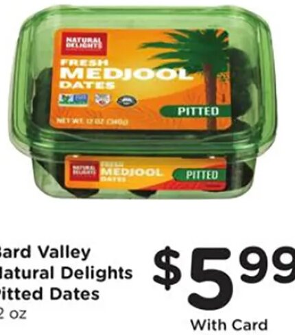 Bard Valley Natural Delights Pitted Dates