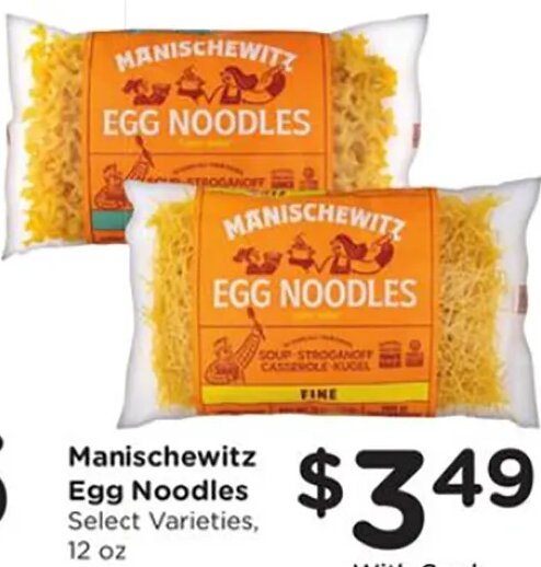 Manischewitz Egg Noodles