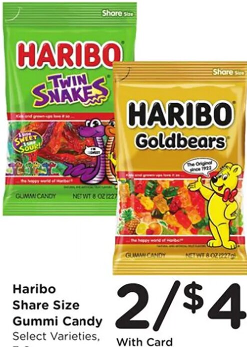 Haribo Share Size Gummi Candy at Fred Meyer
