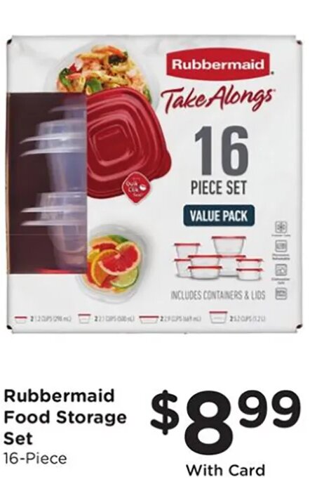 Rubbermaid Food Storage Set
