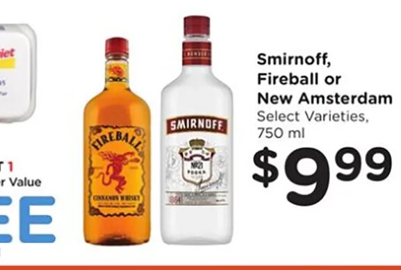 Smirnoff, Fireball or New Amsterdam