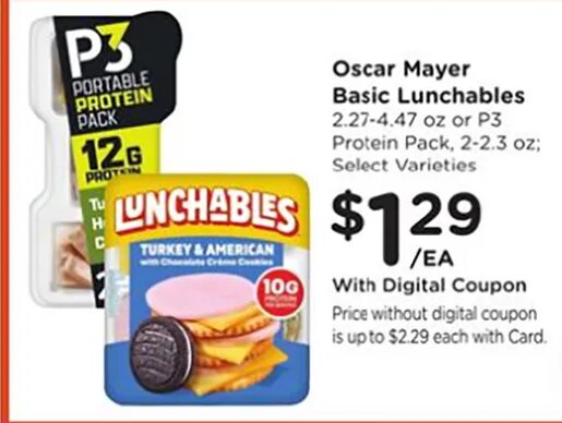 Oscar Mayer Basic Lunchables