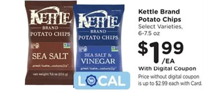 Kettle Brand Potato Chips at Fred Meyer