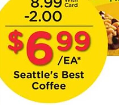 Seattle's Best Coffee at Fred Meyer