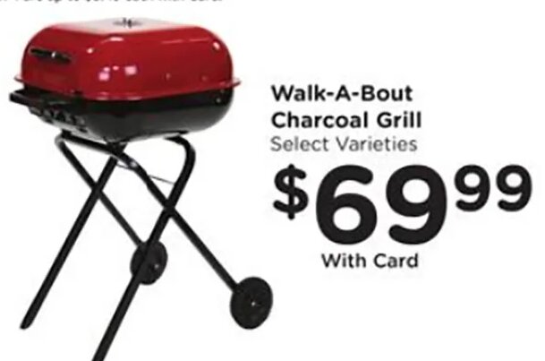 Walk-A-Bout Charcoal Grill