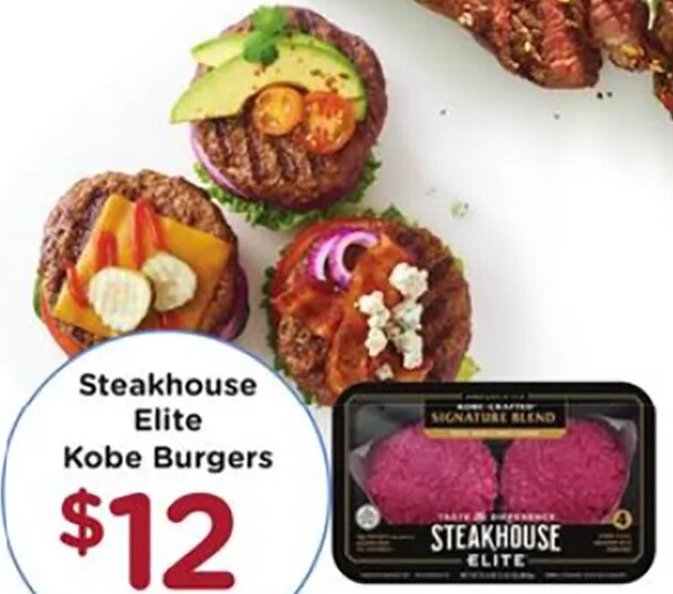 Steakhouse Elite Kobe Burgers at Fred Meyer