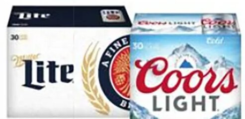 Coors or Miller at Fred Meyer