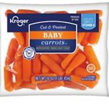 Kroger Cut and Peeled Baby Carrots