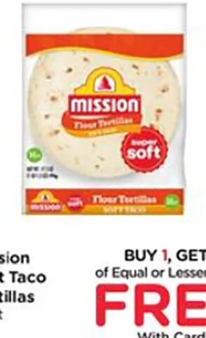 Mission Soft Taco Tortillas