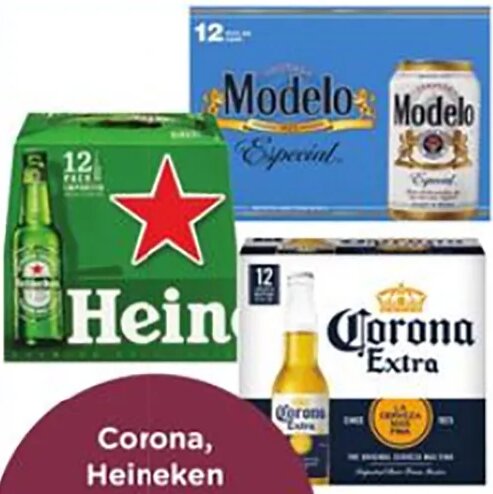 Corona, Heineken or Modelo at Fred Meyer