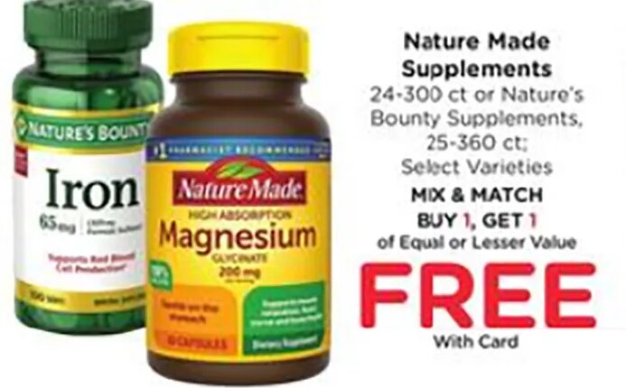 Nature Made Supplements