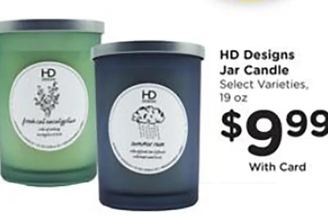 HD Designs Jar Candle