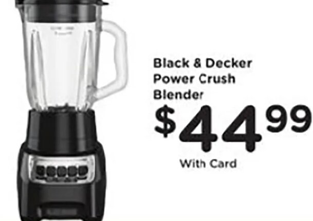 Black & Decker Power Crush Blender