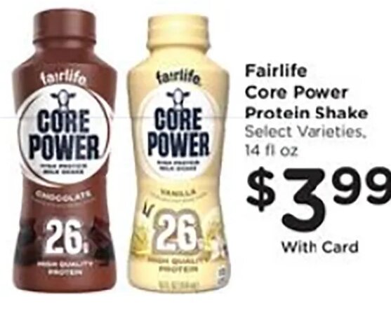 Fairlife Core Power Protein Shake